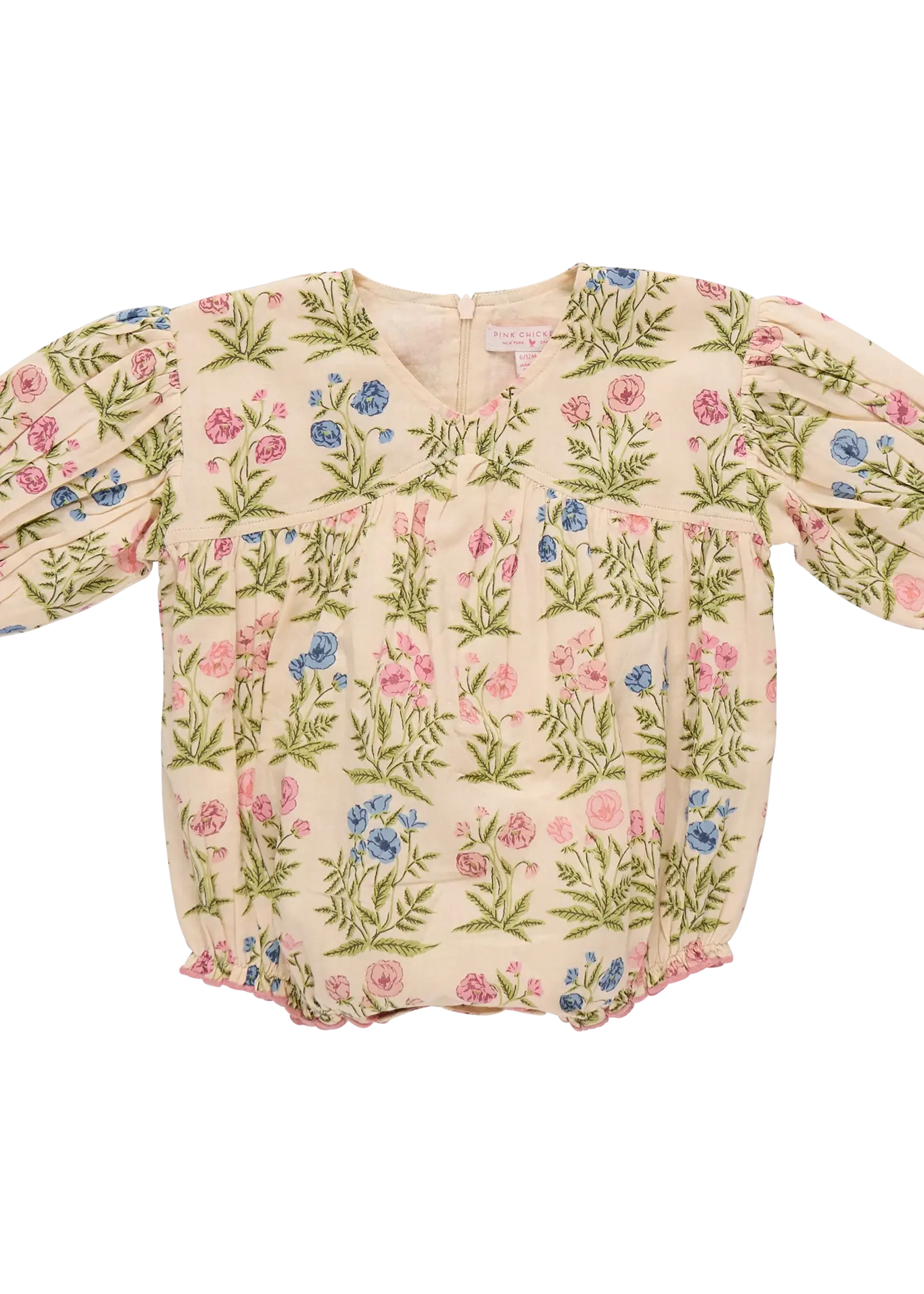 Pink Chicken Baby Girls Wynne Bubble