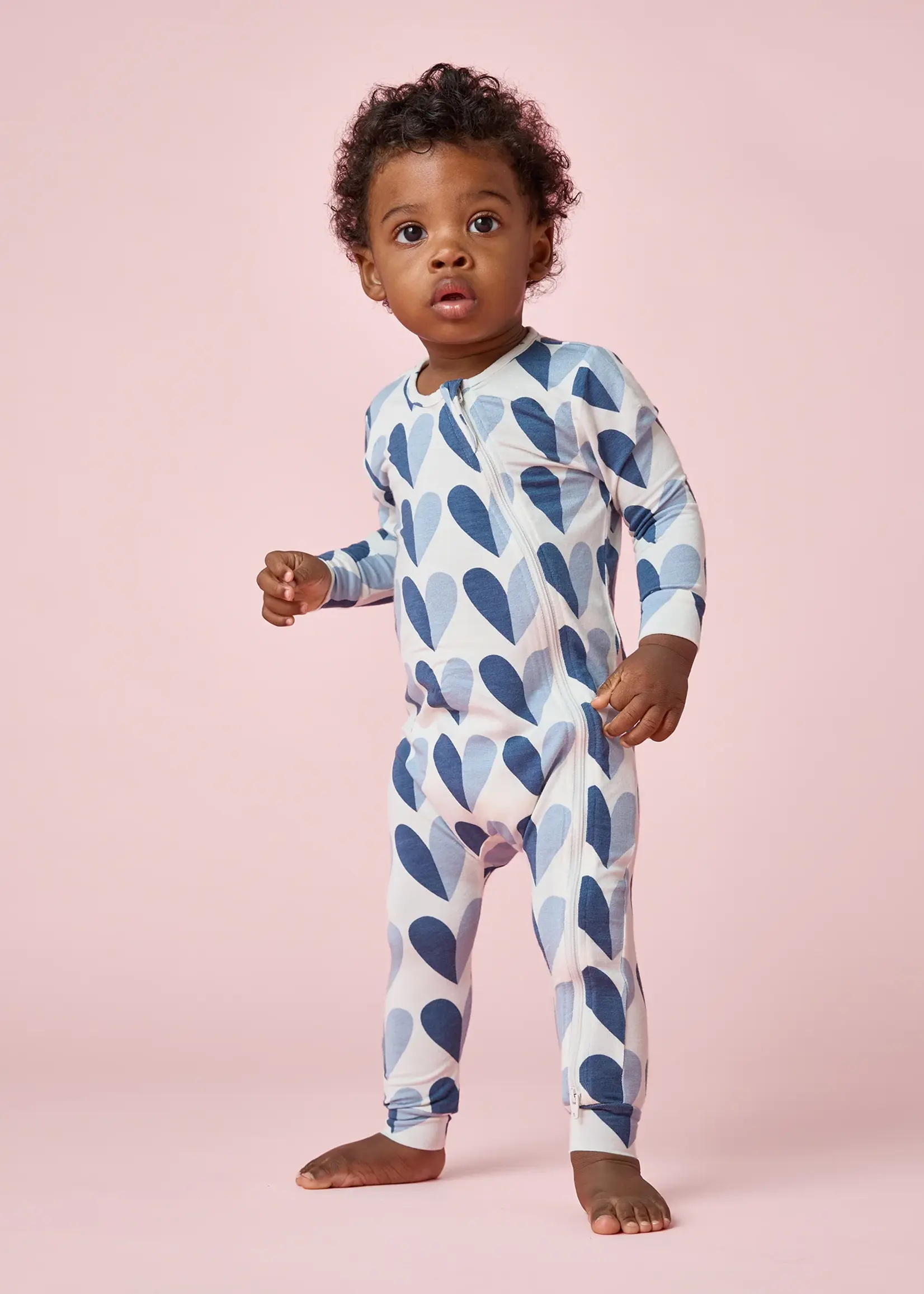 Pink Chicken Baby Bamboo Romper