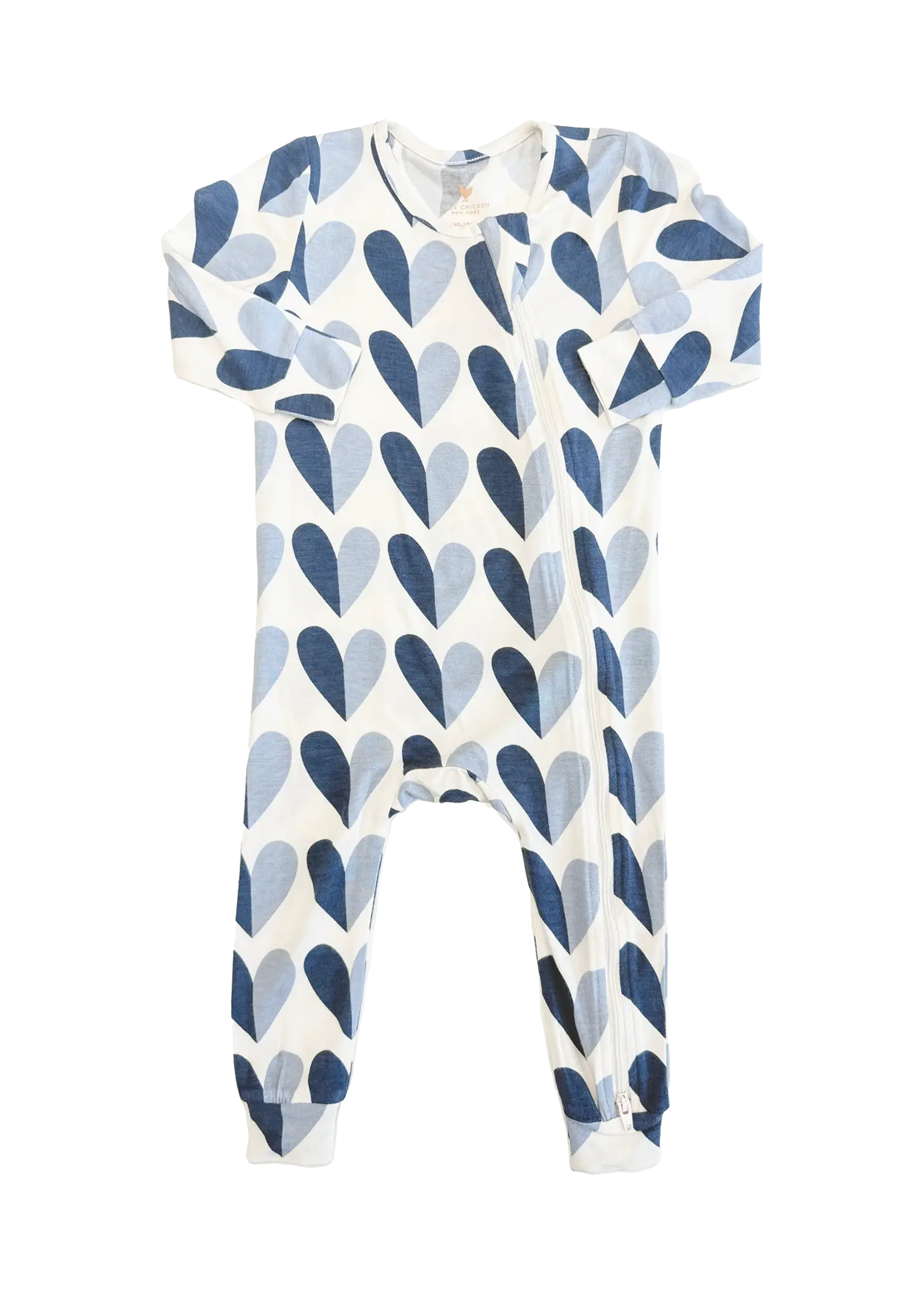 Pink Chicken Baby Bamboo Romper