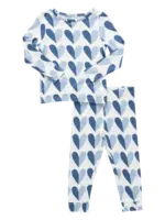 Pink Chicken kids bamboo pj set