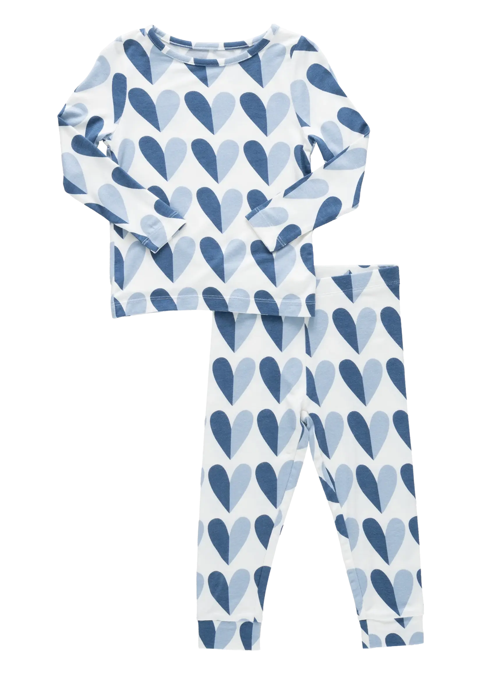 Pink Chicken kids bamboo pj set