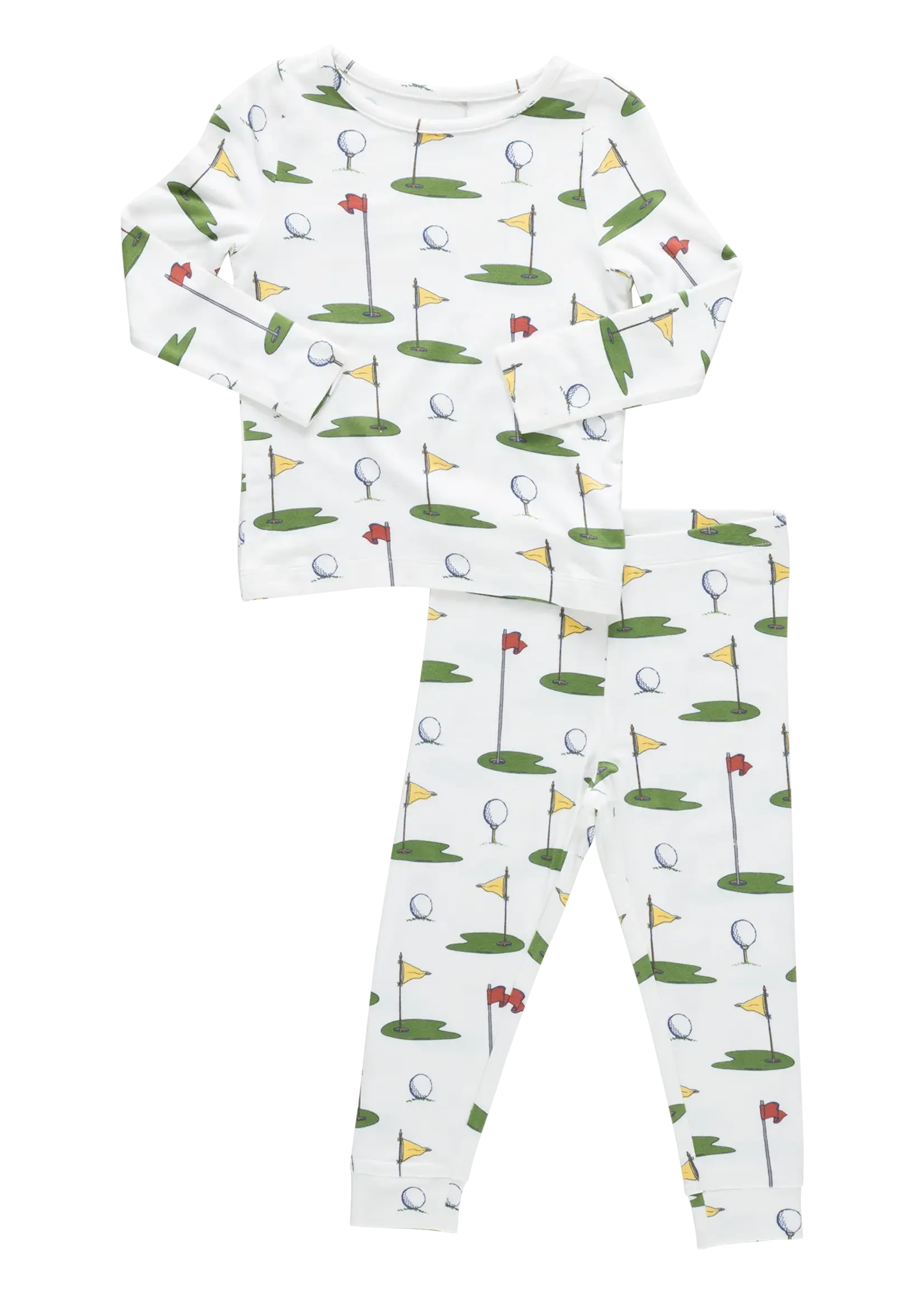 Pink Chicken kids bamboo pj set