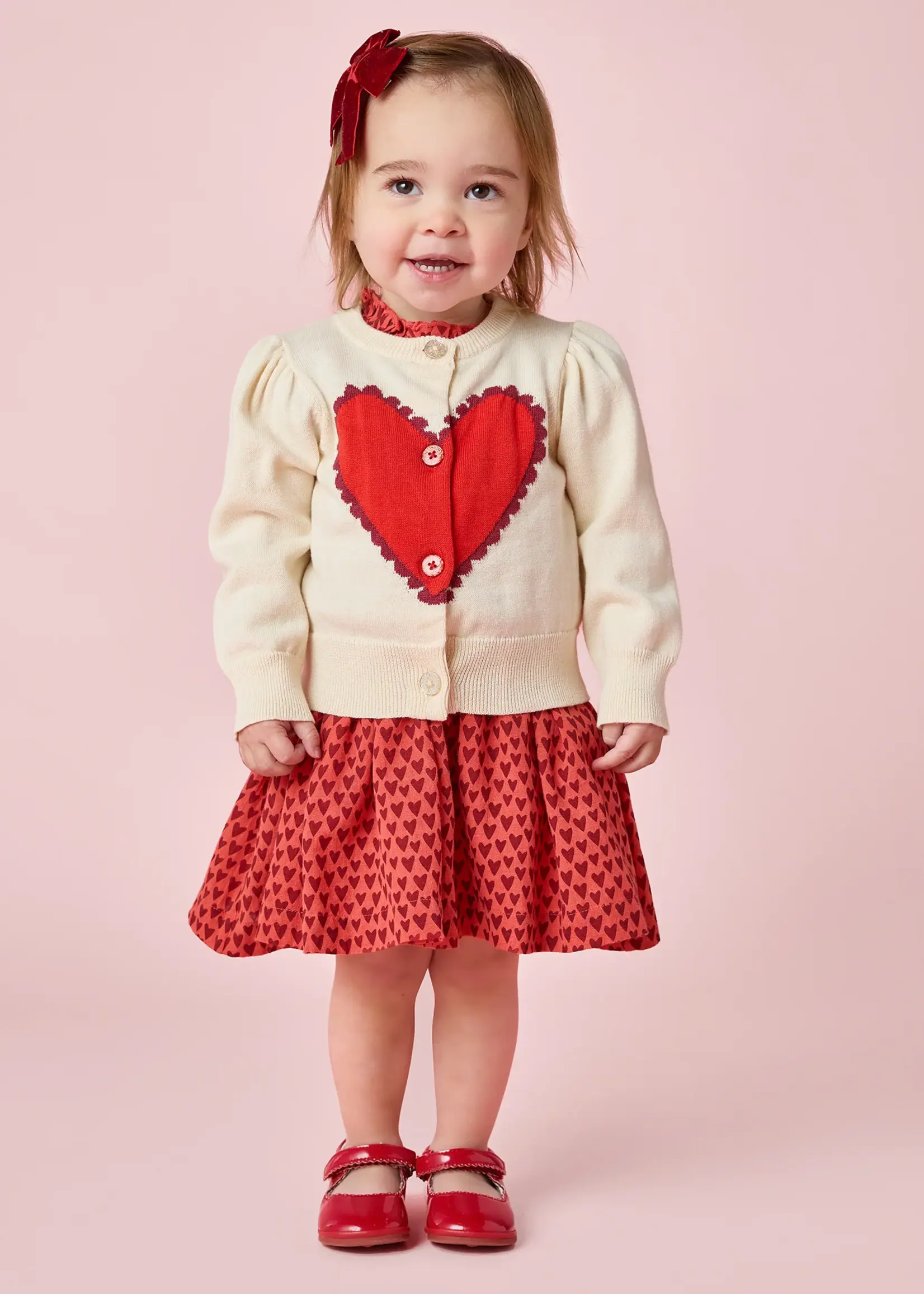 Pink Chicken Baby Girls Constance Sweater