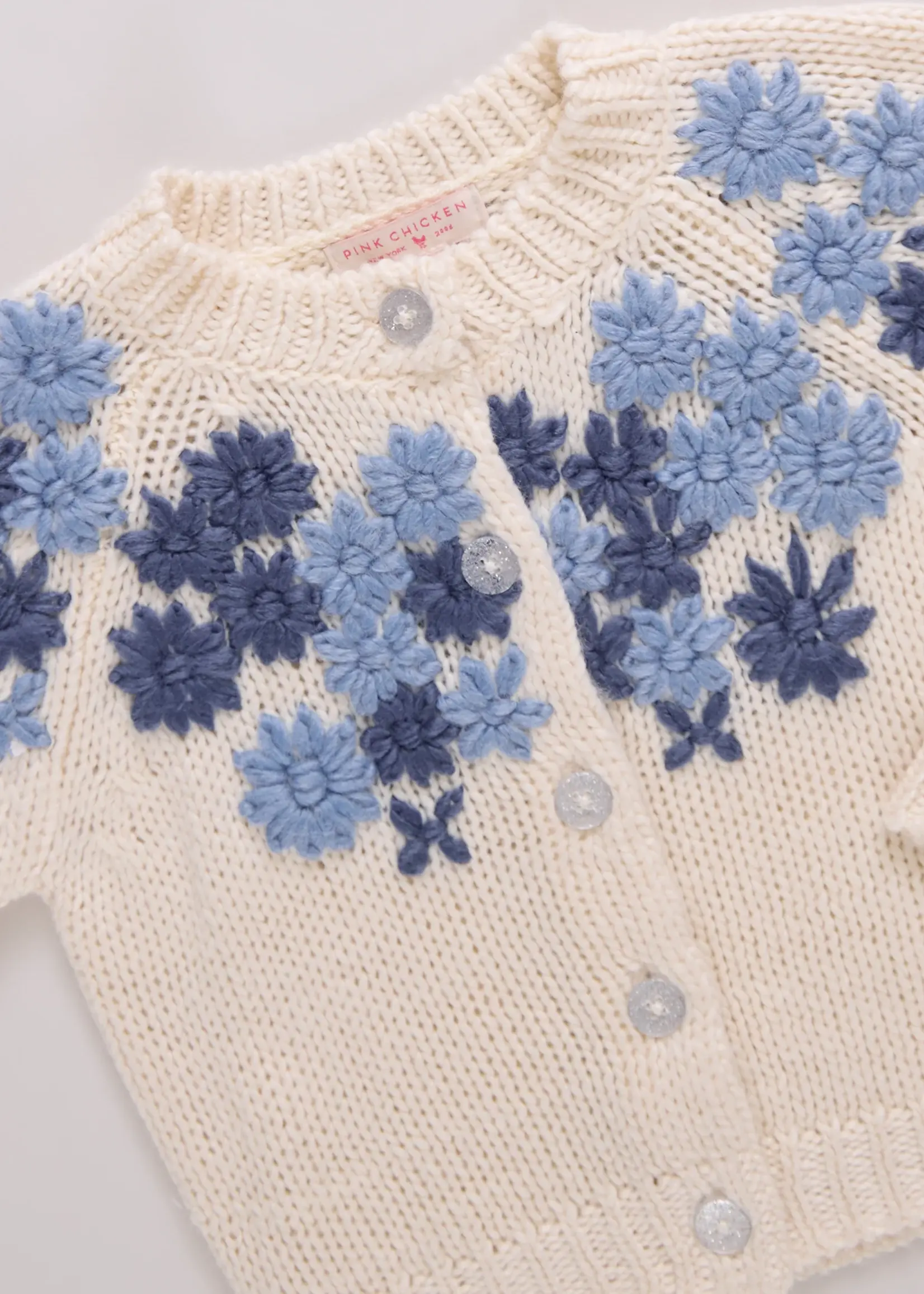 Pink Chicken Girls Blossom Sweater