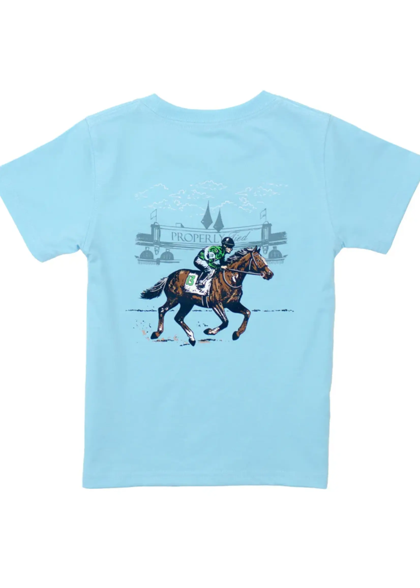 Properly Tied Boys Derby Day SS