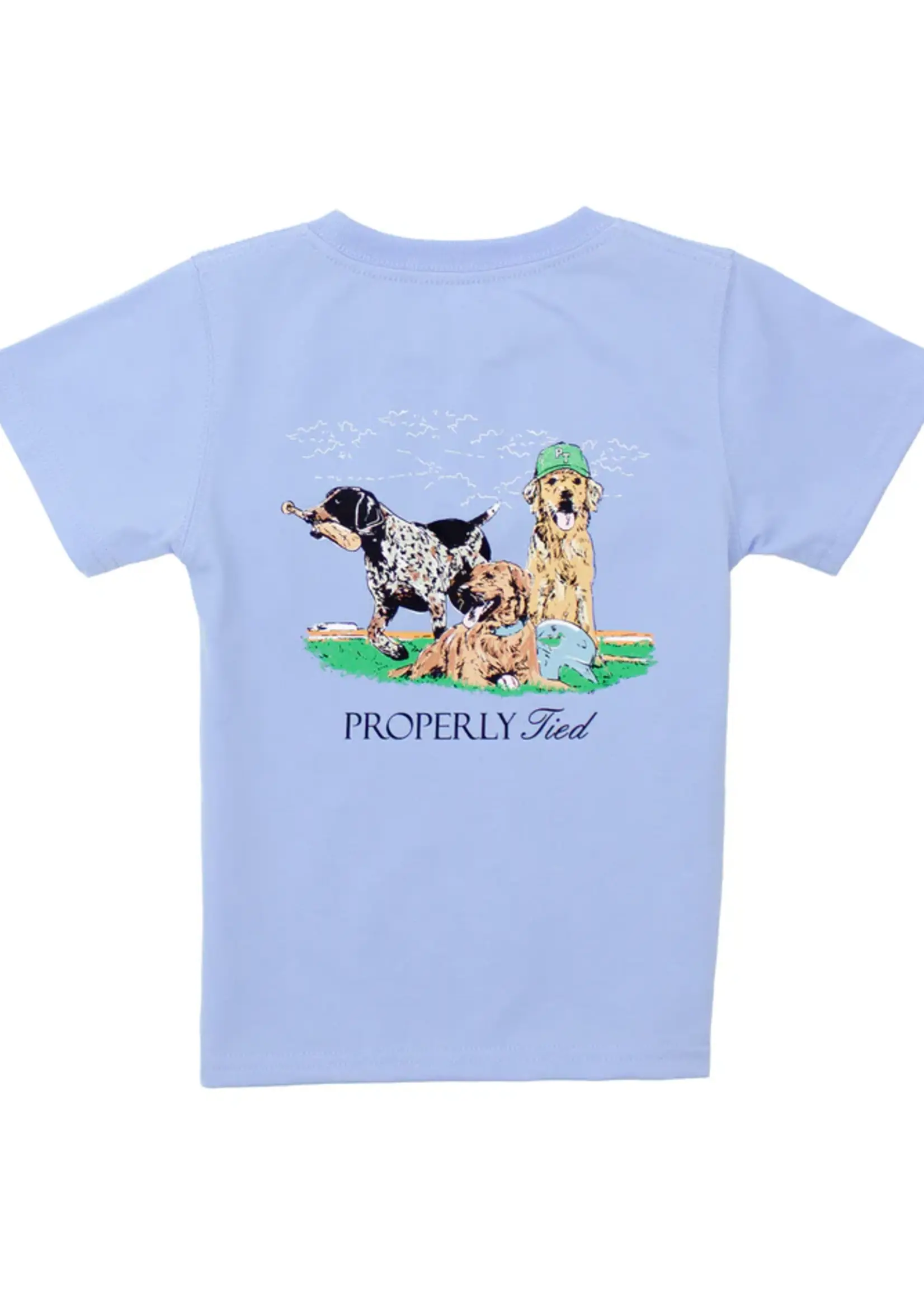 Properly Tied Boys Diamond Dogs SS