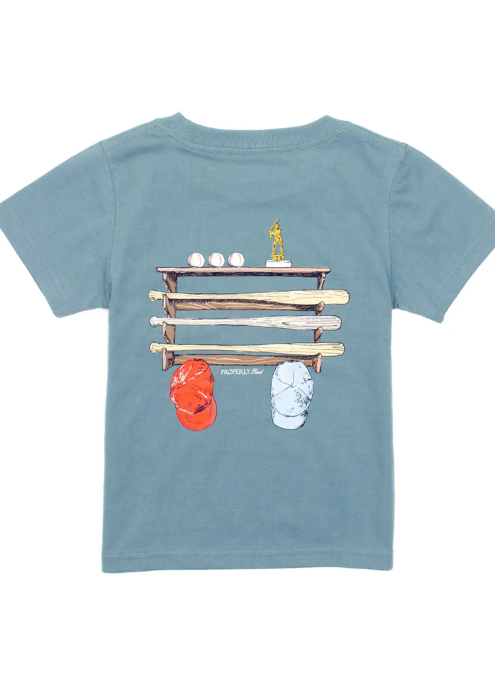 Properly Tied Boys Bat Rack SS