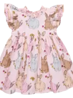 Pink Chicken Girls Jennifer Double Ruffle Dress