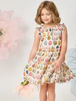 Pink Chicken Girls Eloise Ruffle Dress