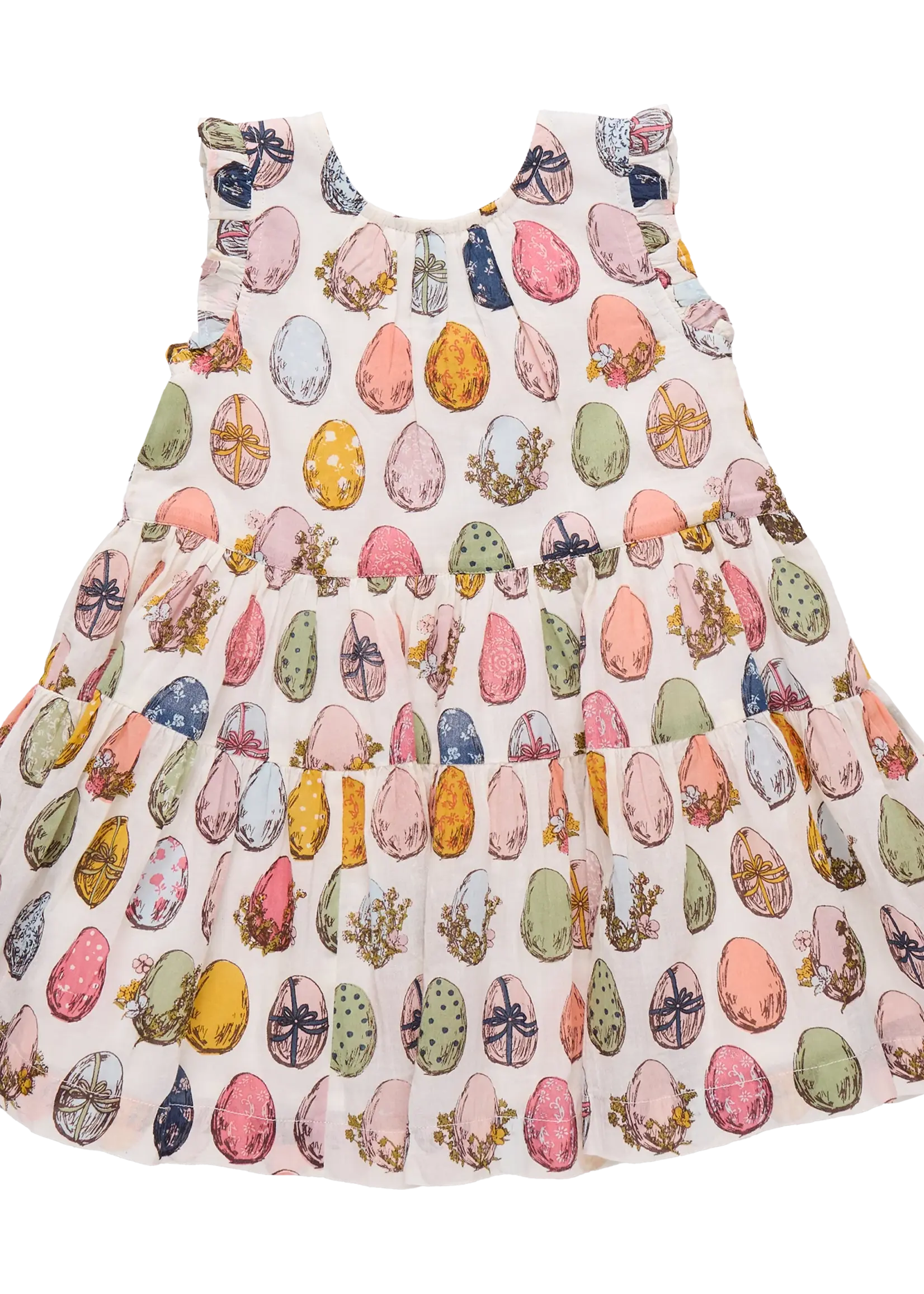 Pink Chicken Girls Eloise Ruffle Dress