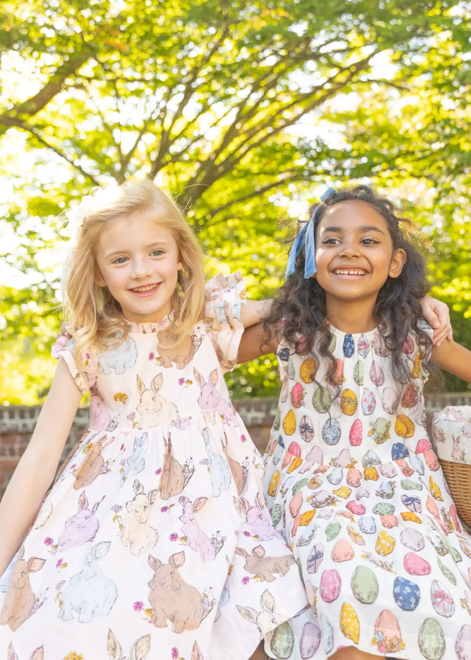 Pink Chicken Girls Eloise Ruffle Dress