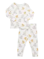 Pink Chicken kids bamboo pj set