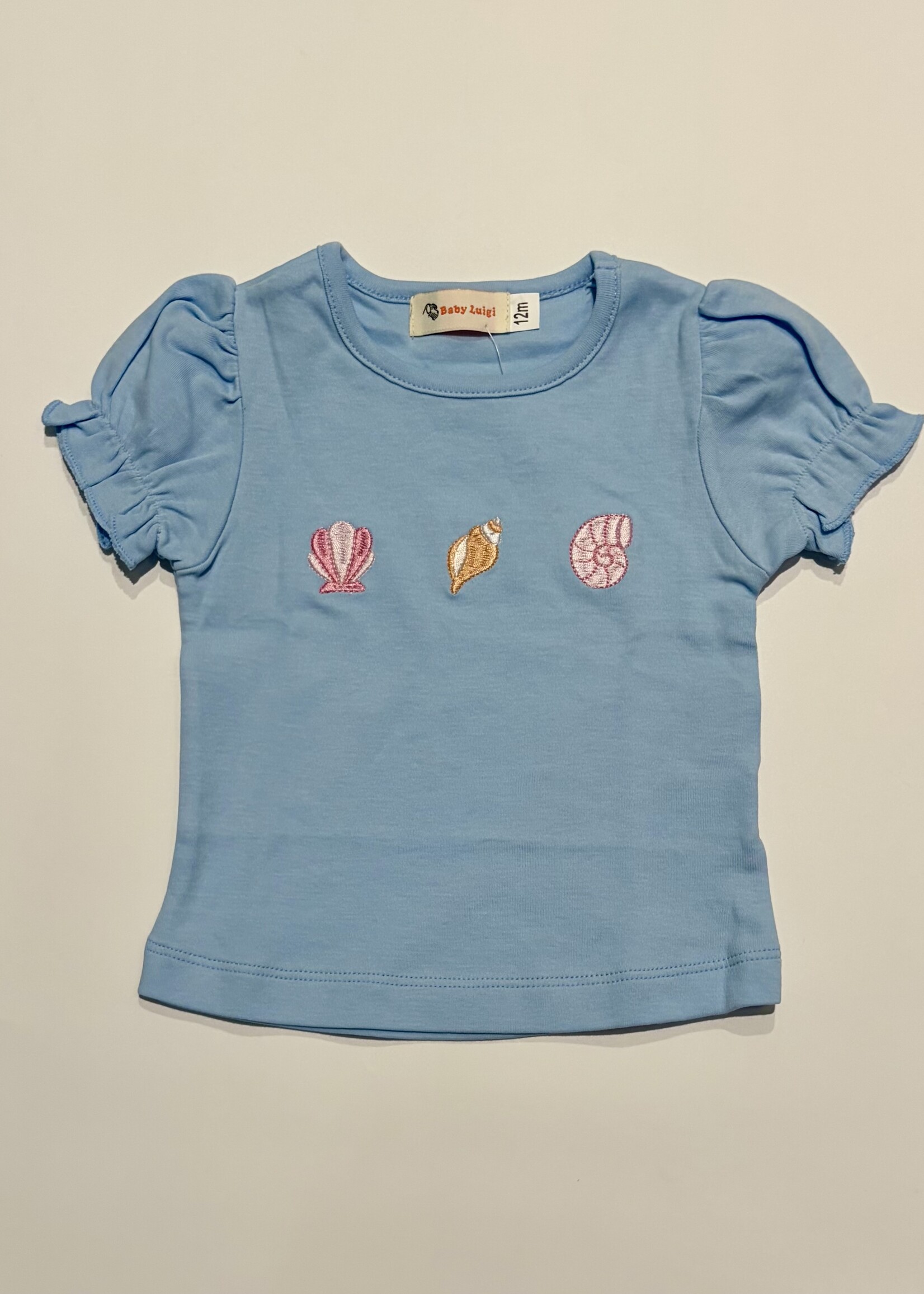 Luigi Kids Girls S/S Beach Shell Icon