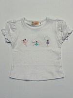 Luigi Kids Girls S/S Three Ballerinas