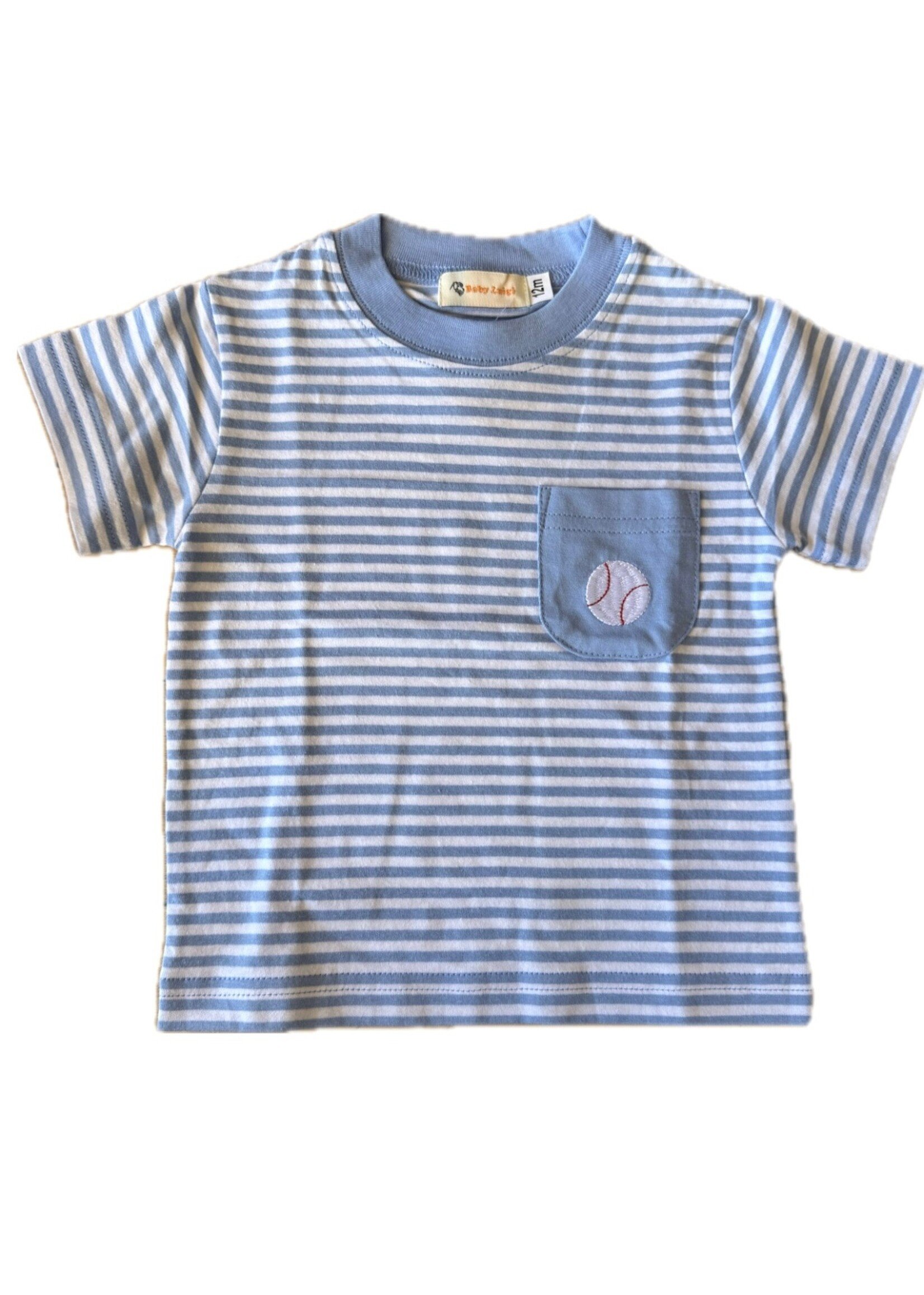 Luigi Kids Boys  S/S Stripe Pocket Baseball