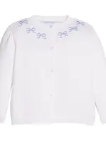 Little English Embroidered Essential Cardigan