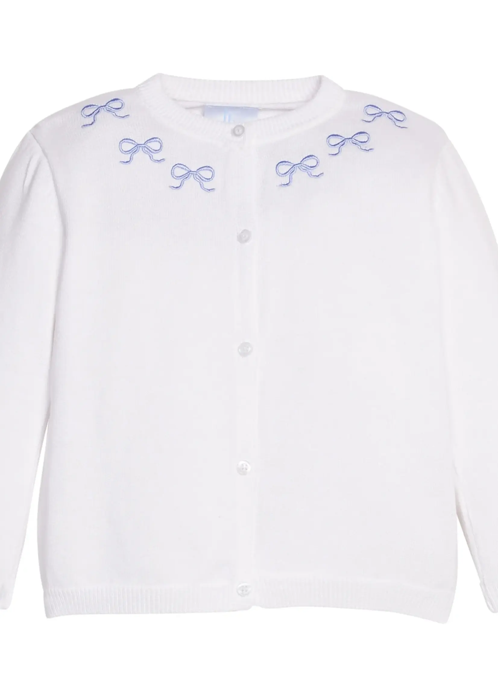 Little English Embroidered Essential Cardigan