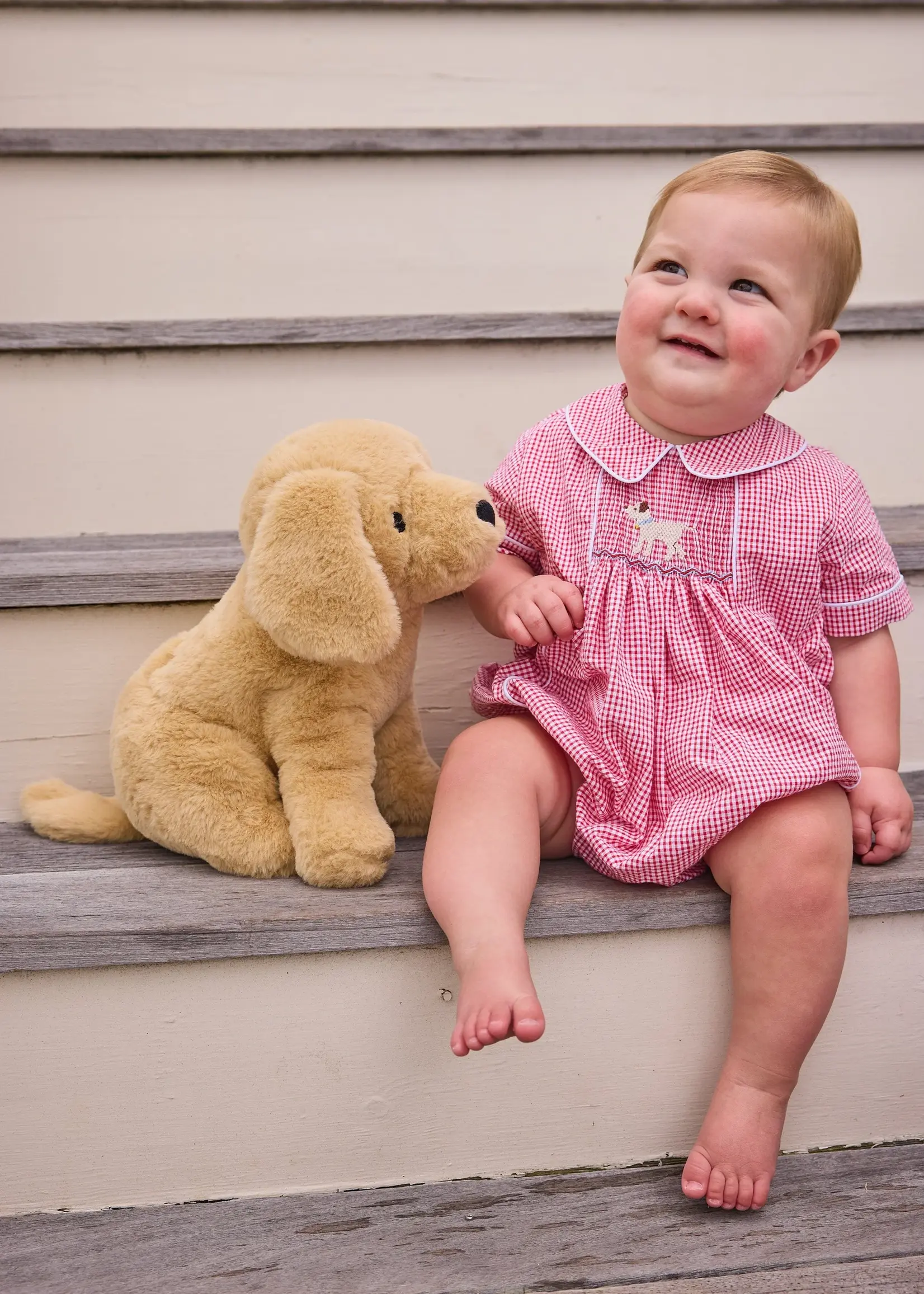 Little English Chest Smocked Bubble