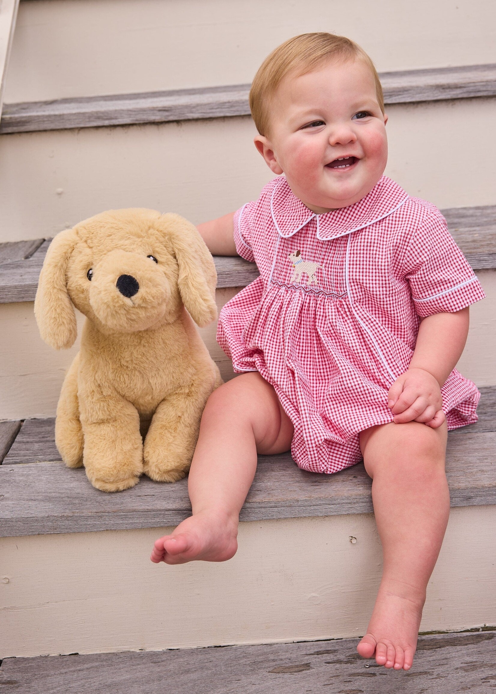 Little English Chest Smocked Bubble