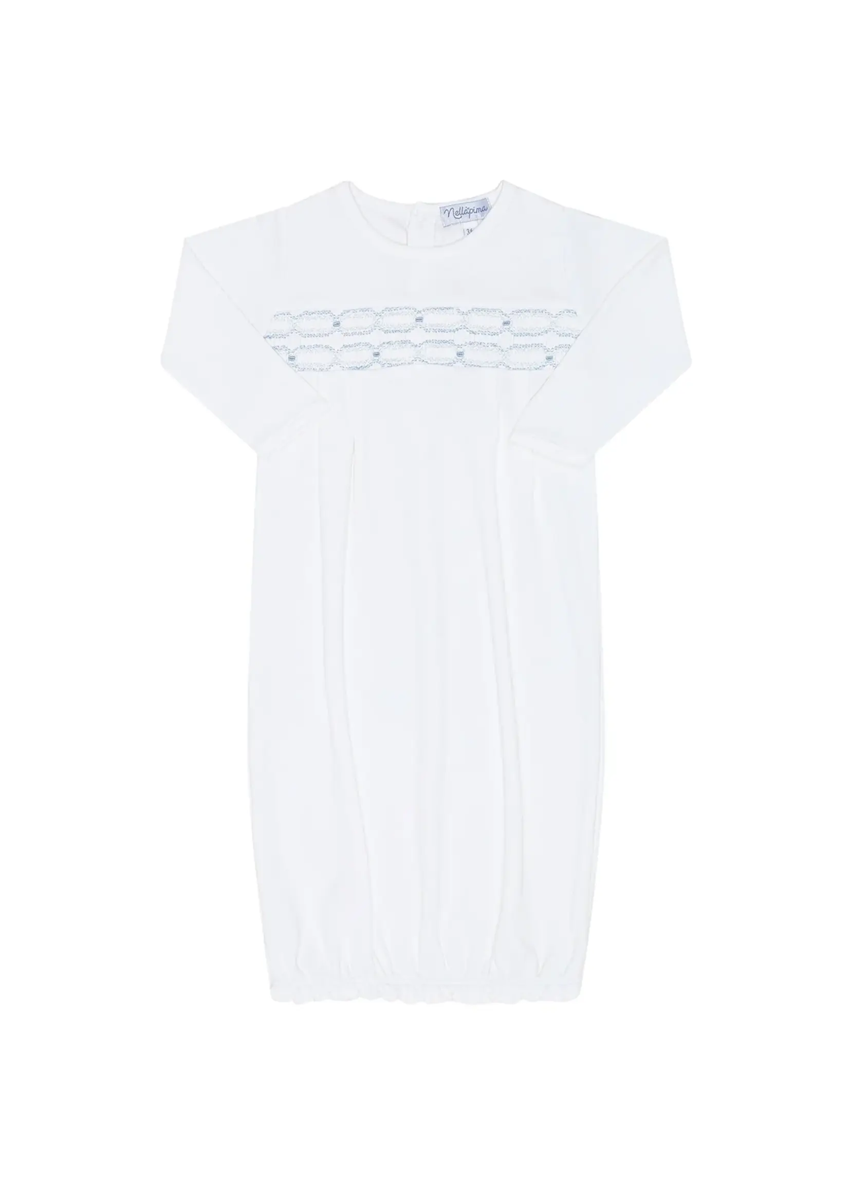 Nellapima Signature Smocked Boys Gown