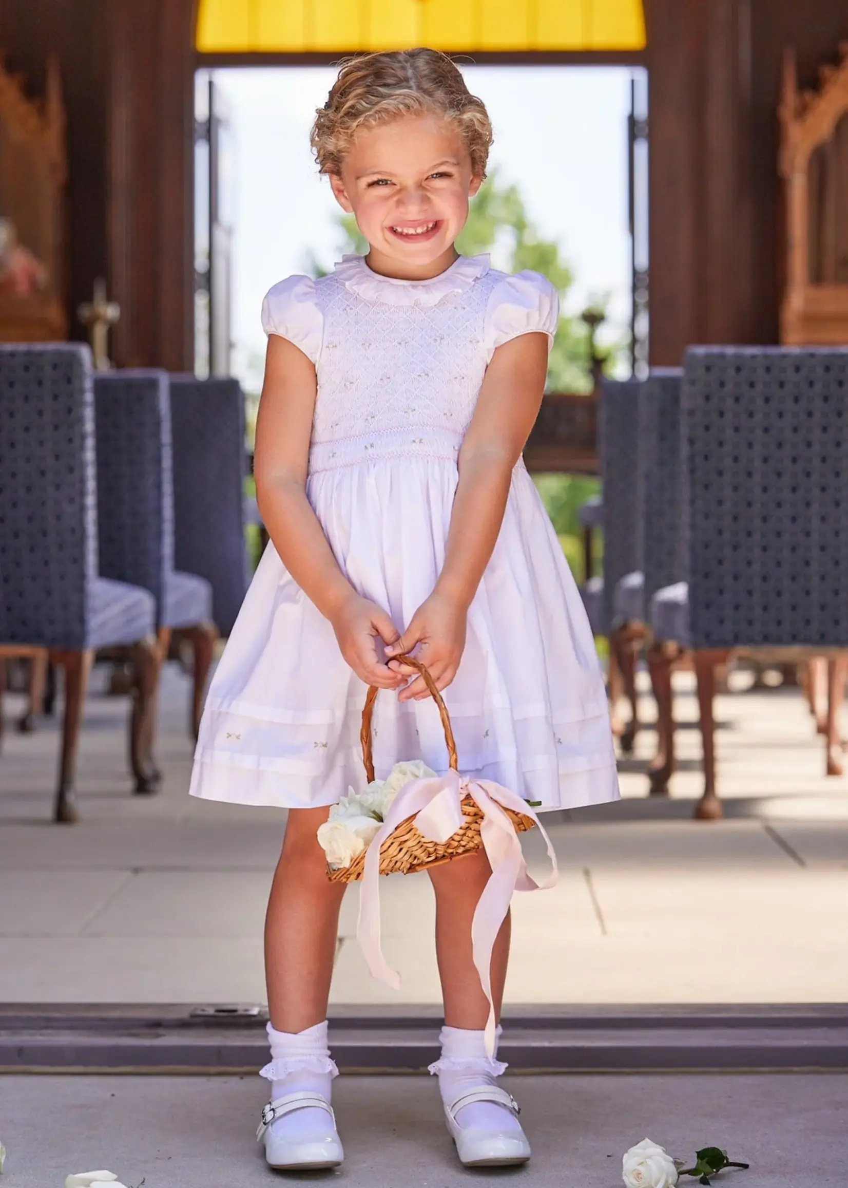 Little English Smocked Claiborne Dress