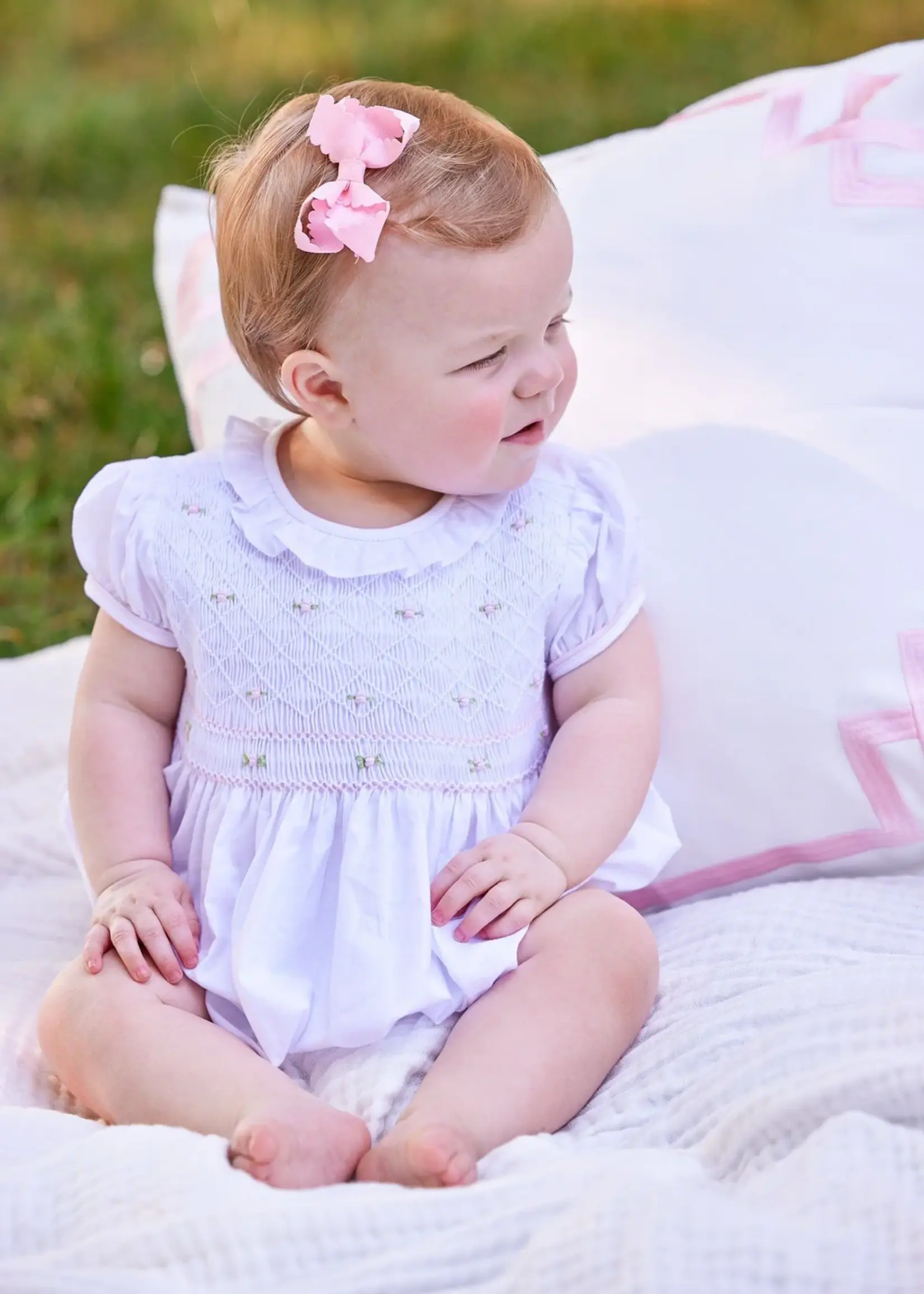 Little English Smocked Claiborne Bubble
