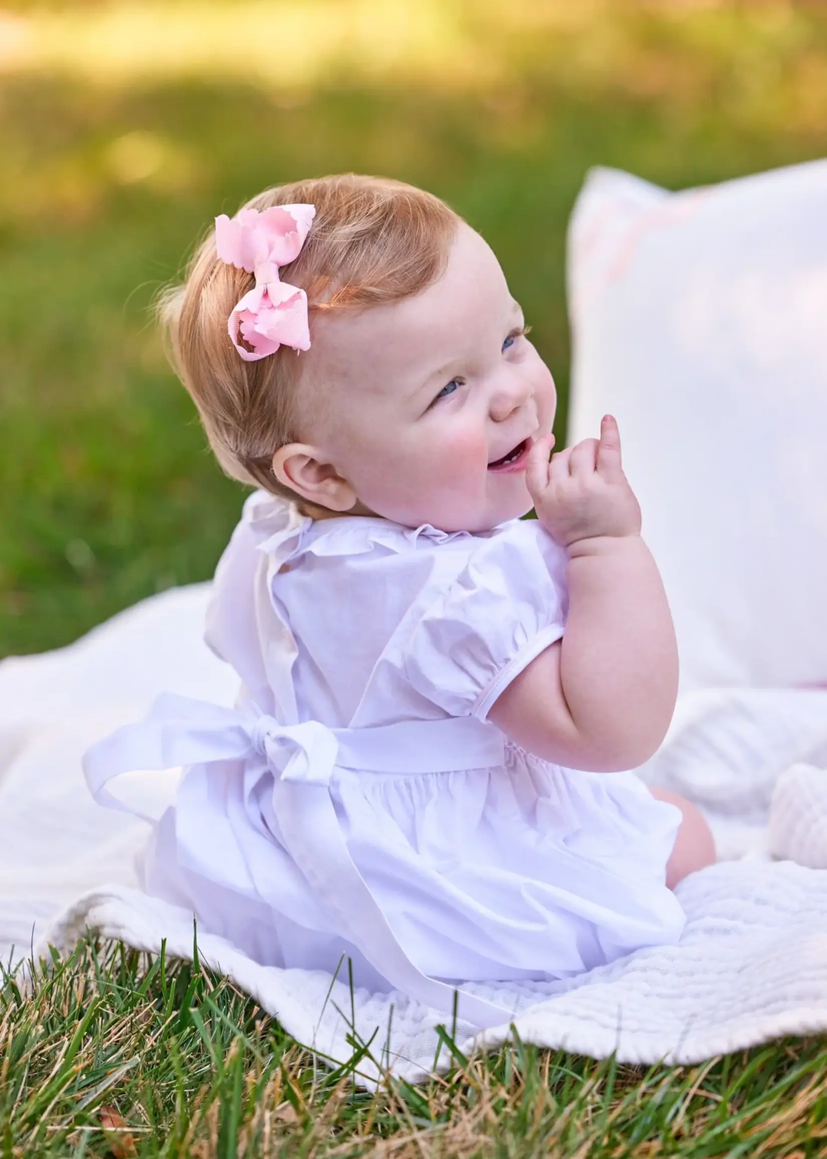 Little English Smocked Claiborne Bubble