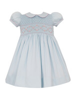 Anavini CATHERINE pique dress w/ collar