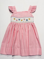 Lulu Bebe Butterfly Smocked Dress