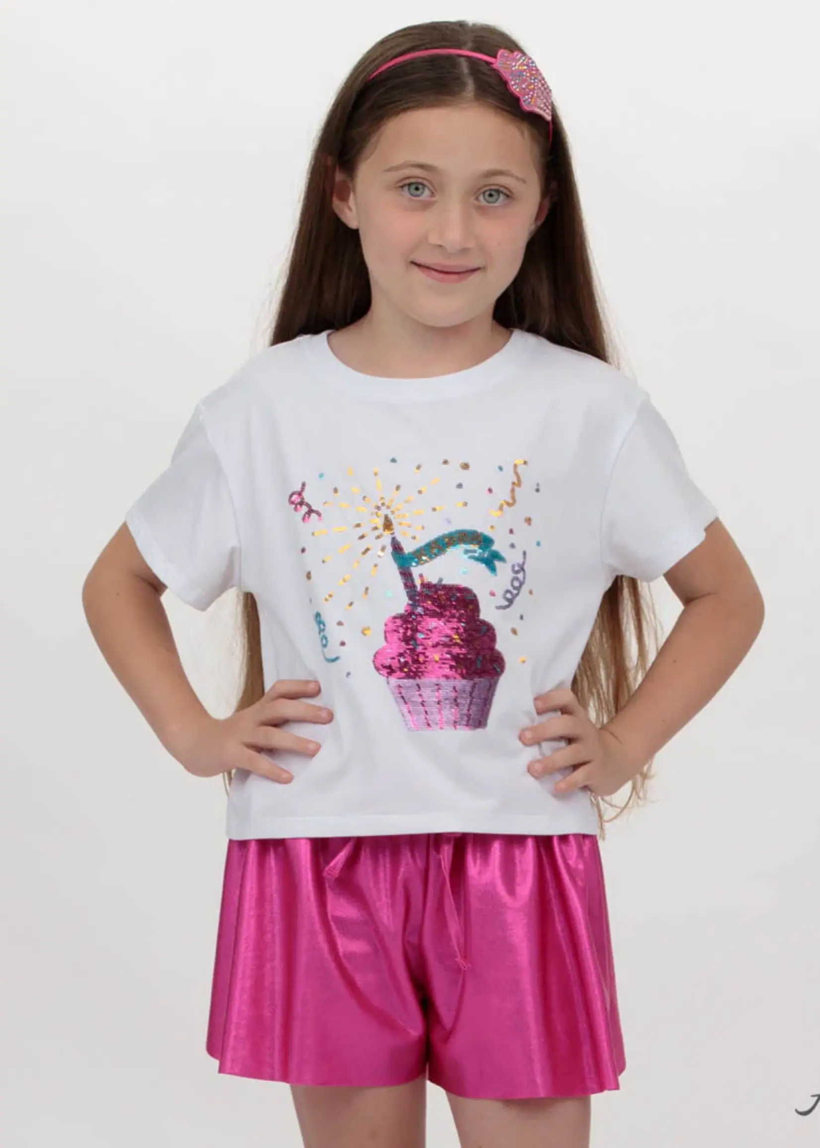 Azarhia Shimmer Butterfly Short