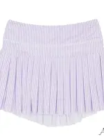 Azarhia Striped Mini Pleat Skort