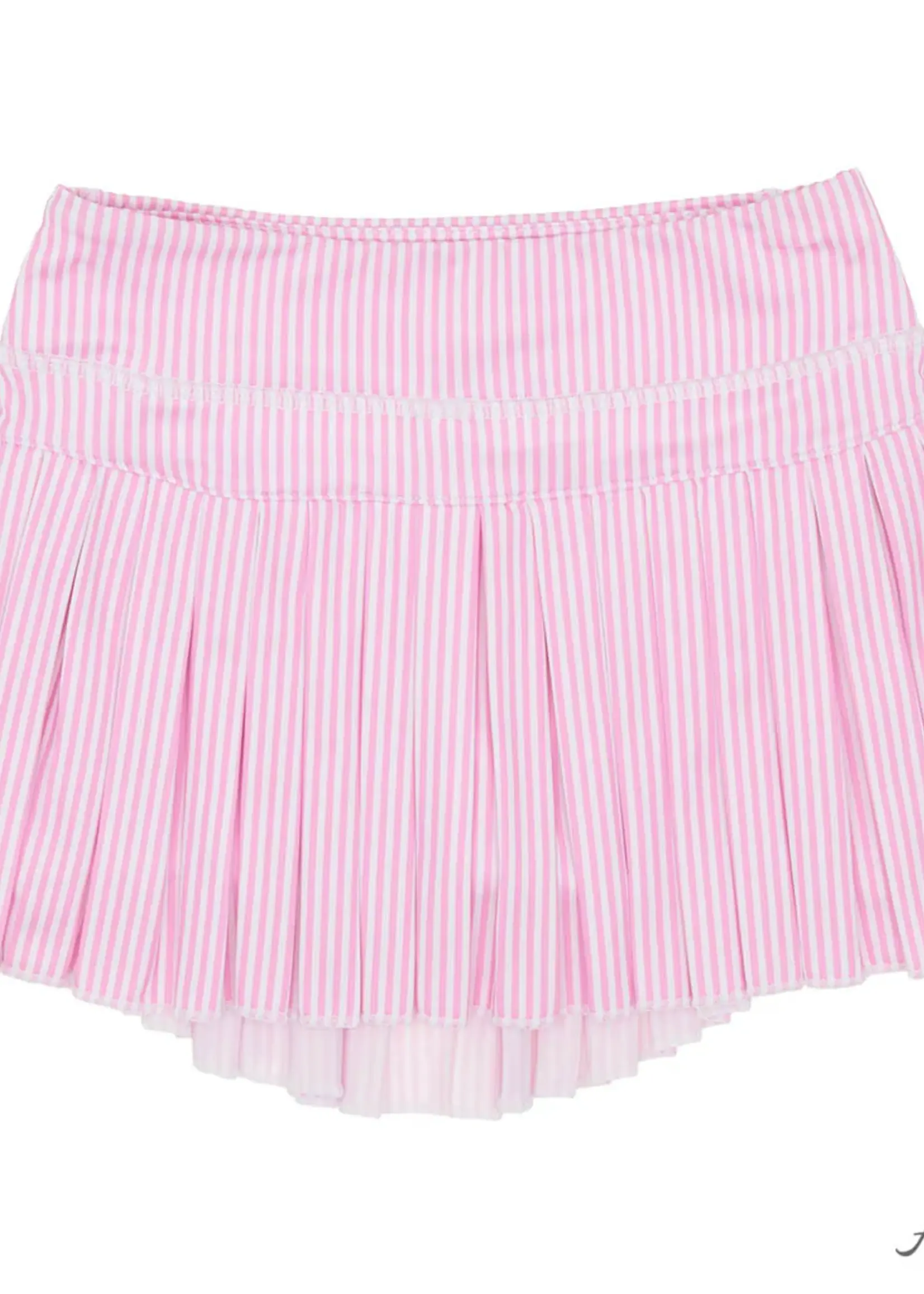 Azarhia Striped Mini Pleat Skort