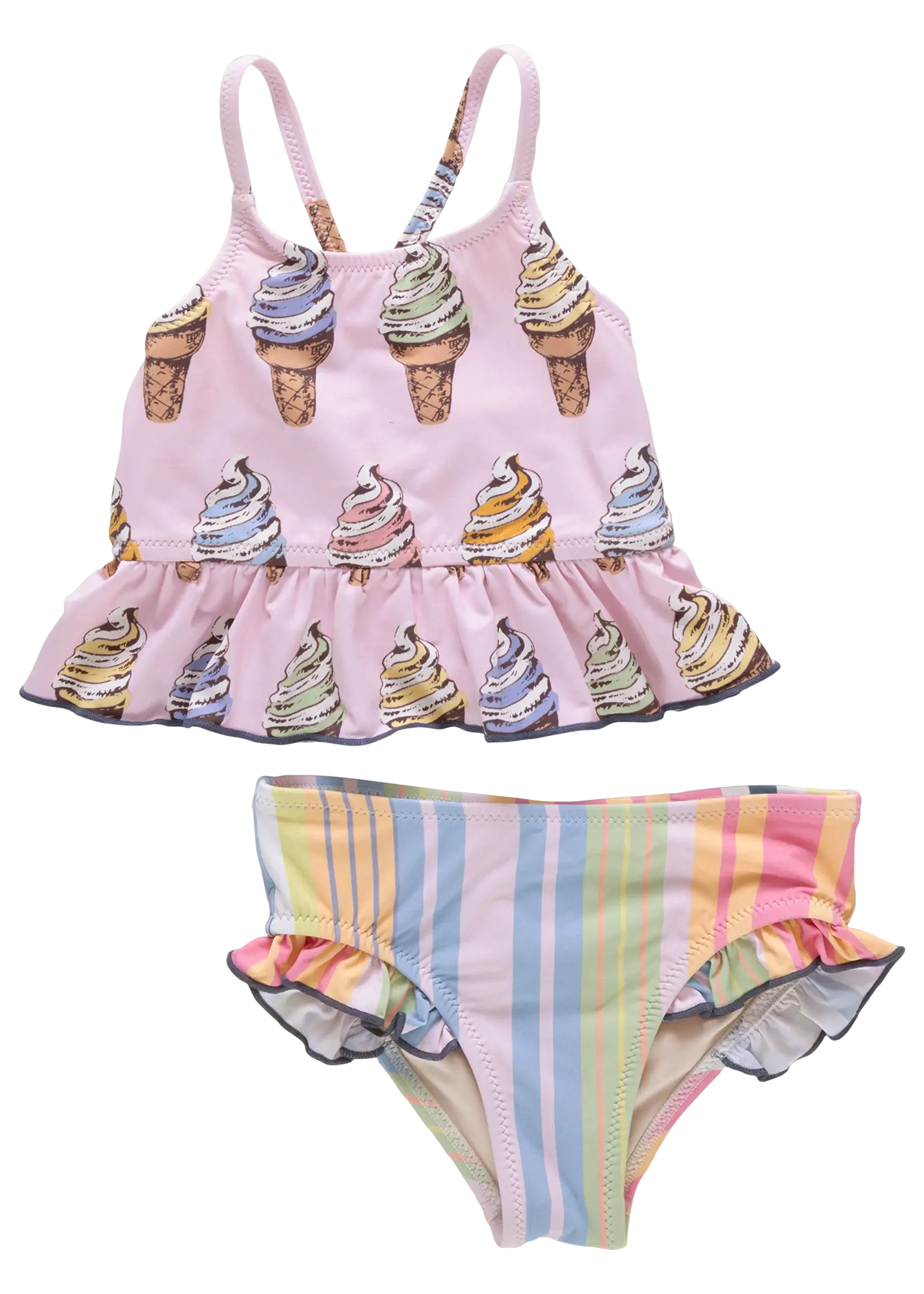 Pink Chicken Girls Joy Tankini