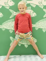 Pink Chicken Boys Rash Guard