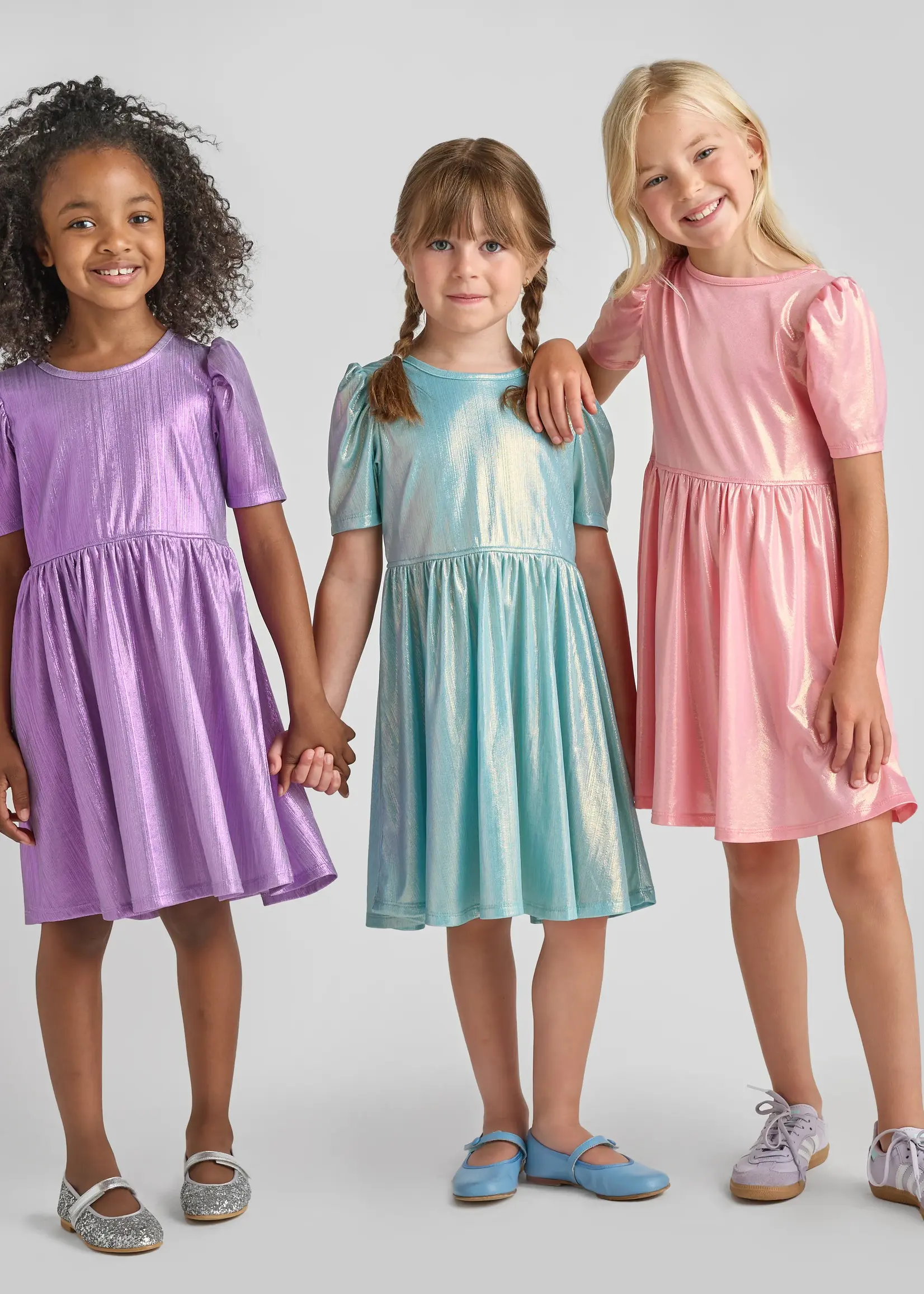 Pink Chicken Girls Lame Laurie Dress