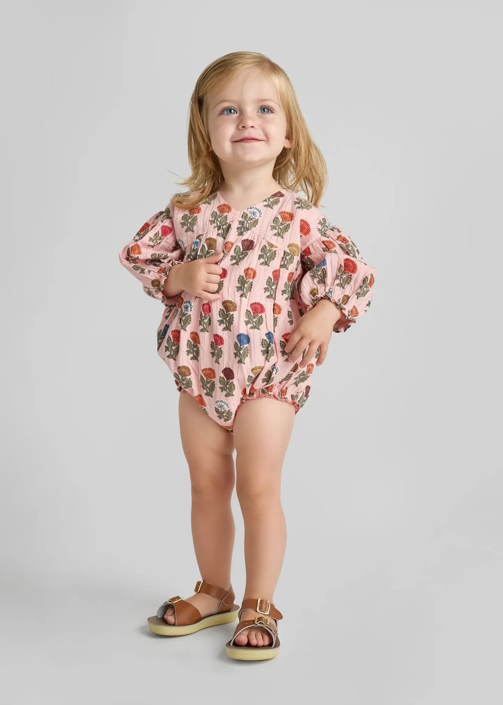 Pink Chicken Baby Girls Wynne Bubble