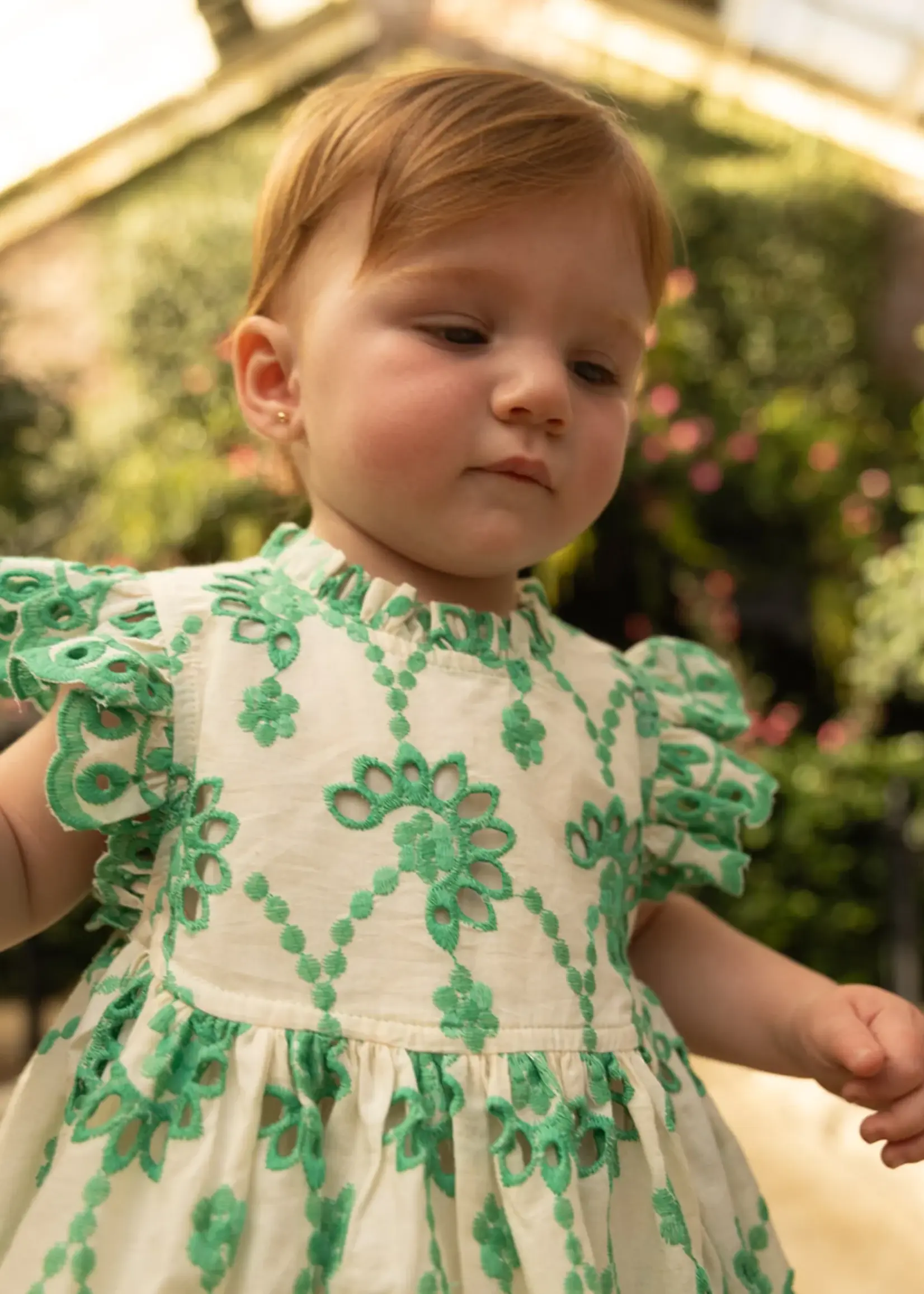 Pink Chicken Baby Girls Cynthia Dress Set