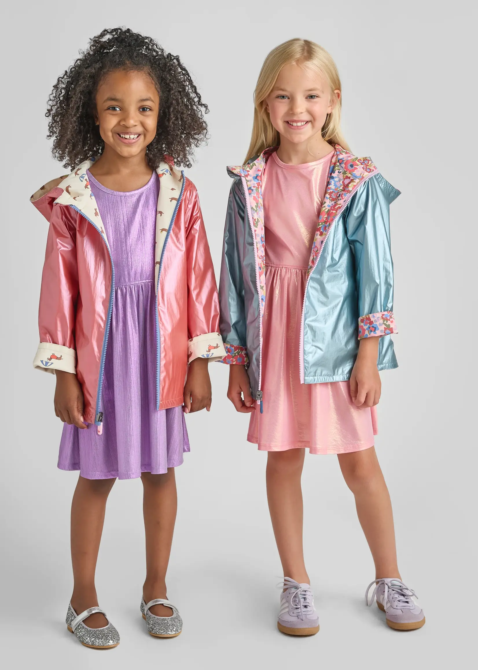 Pink Chicken Rafa Reversible Raincoat