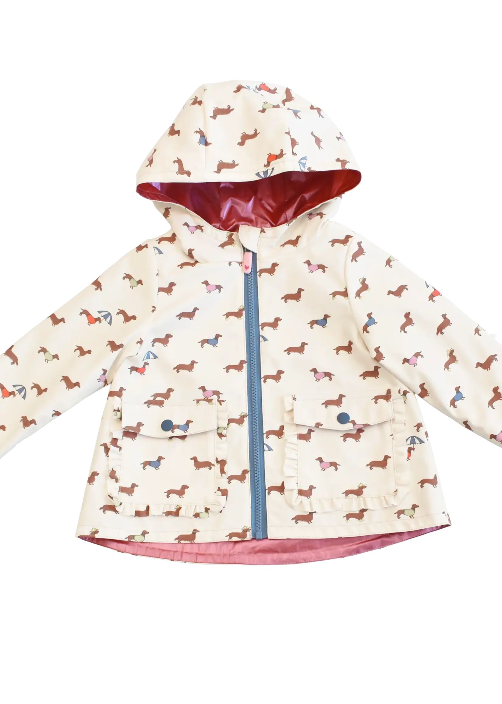 Pink Chicken Rafa Reversible Raincoat
