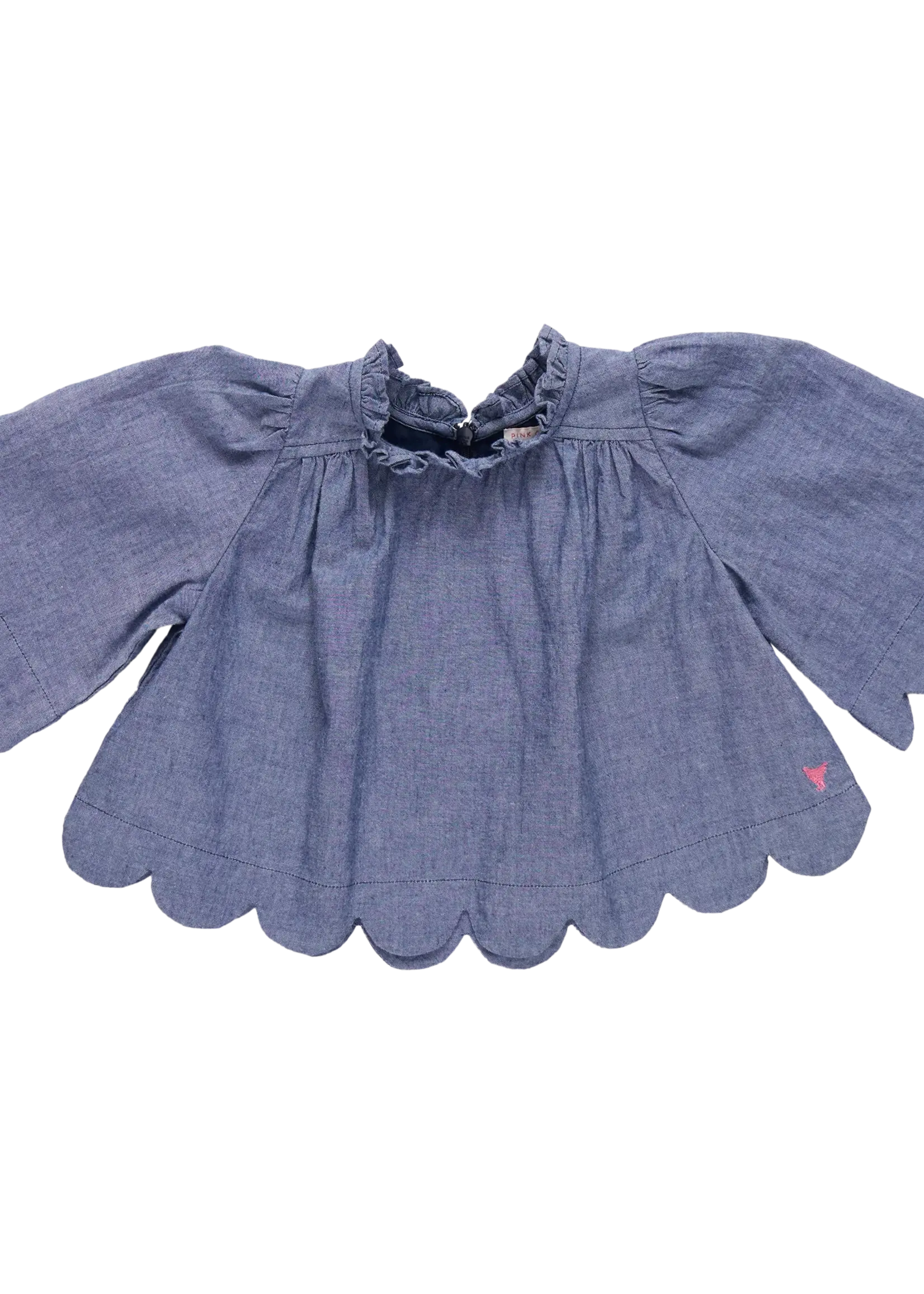 Pink Chicken Girls Scallop Misha Top