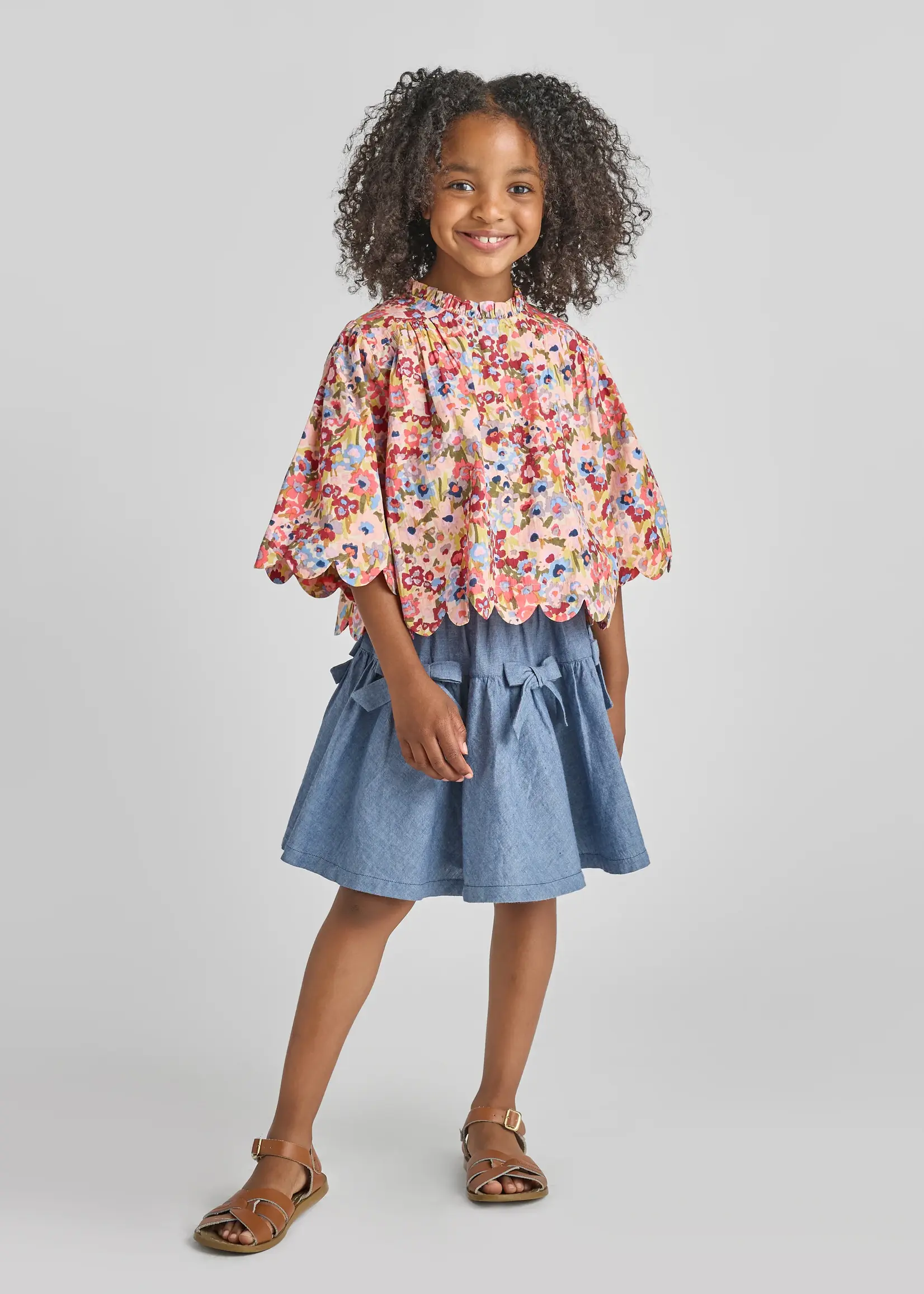 Pink Chicken Girls Maribelle Bow Skirt