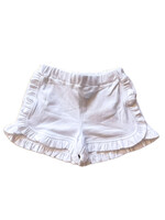 Luigi Kids Solid Round Ruffle Trim Shorts