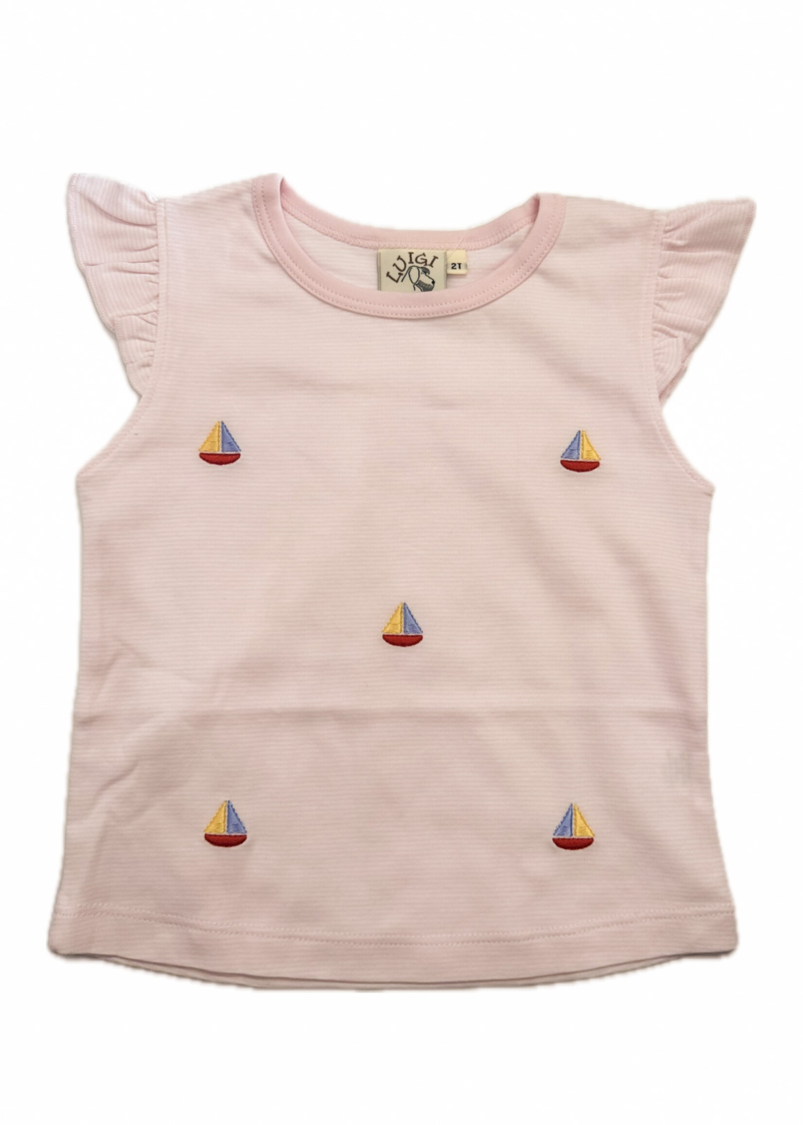 Luigi Kids Girls S/S Sailboats
