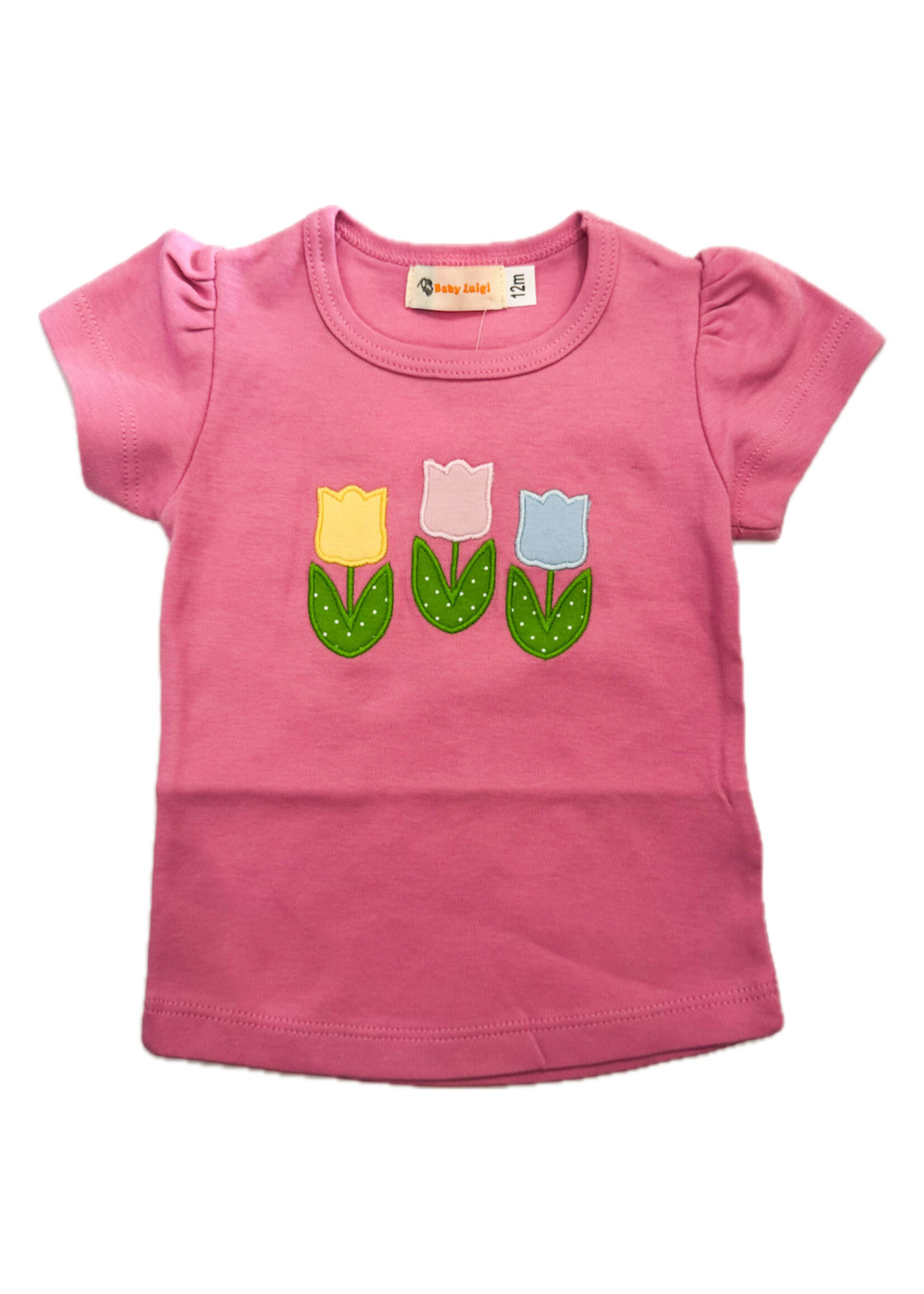 Luigi Kids Girls S/S 3 Tulips