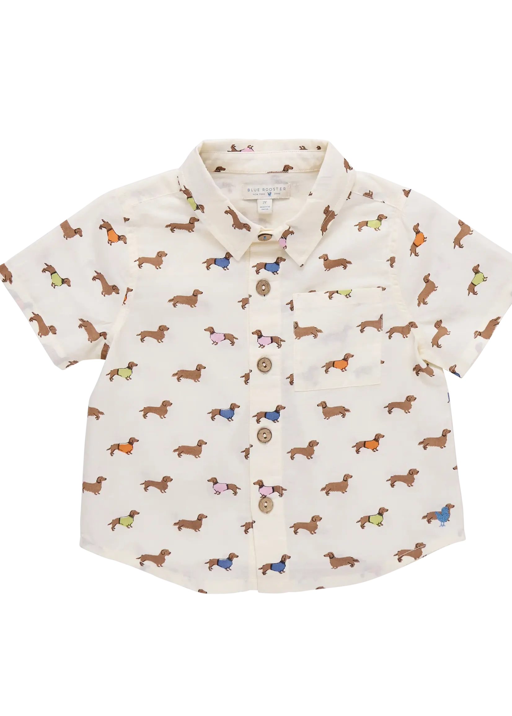 Pink Chicken Baby Boys Jack Shirt