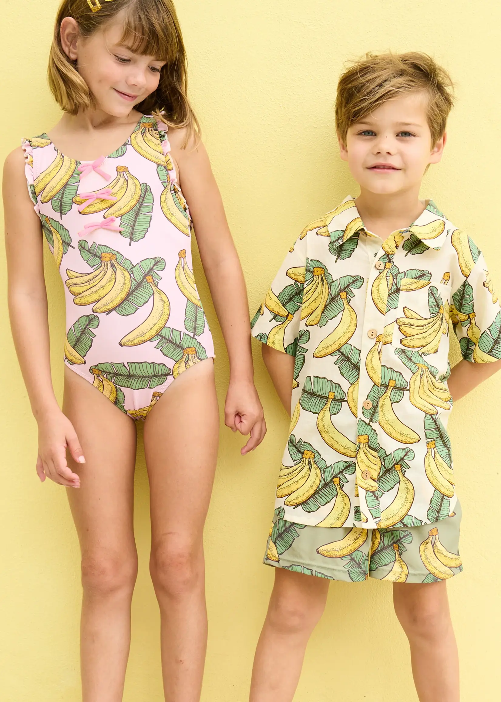 Pink Chicken boys swim trunk