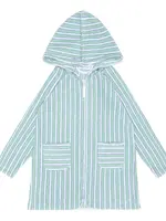 Minnow french terry hooded zipper