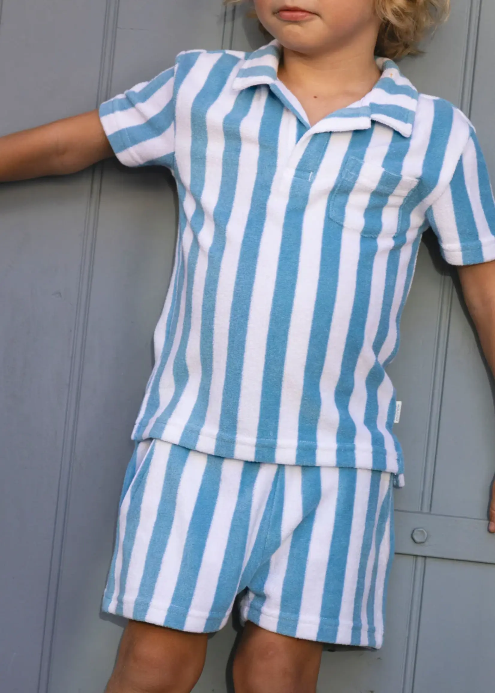 Minnow french terry polo