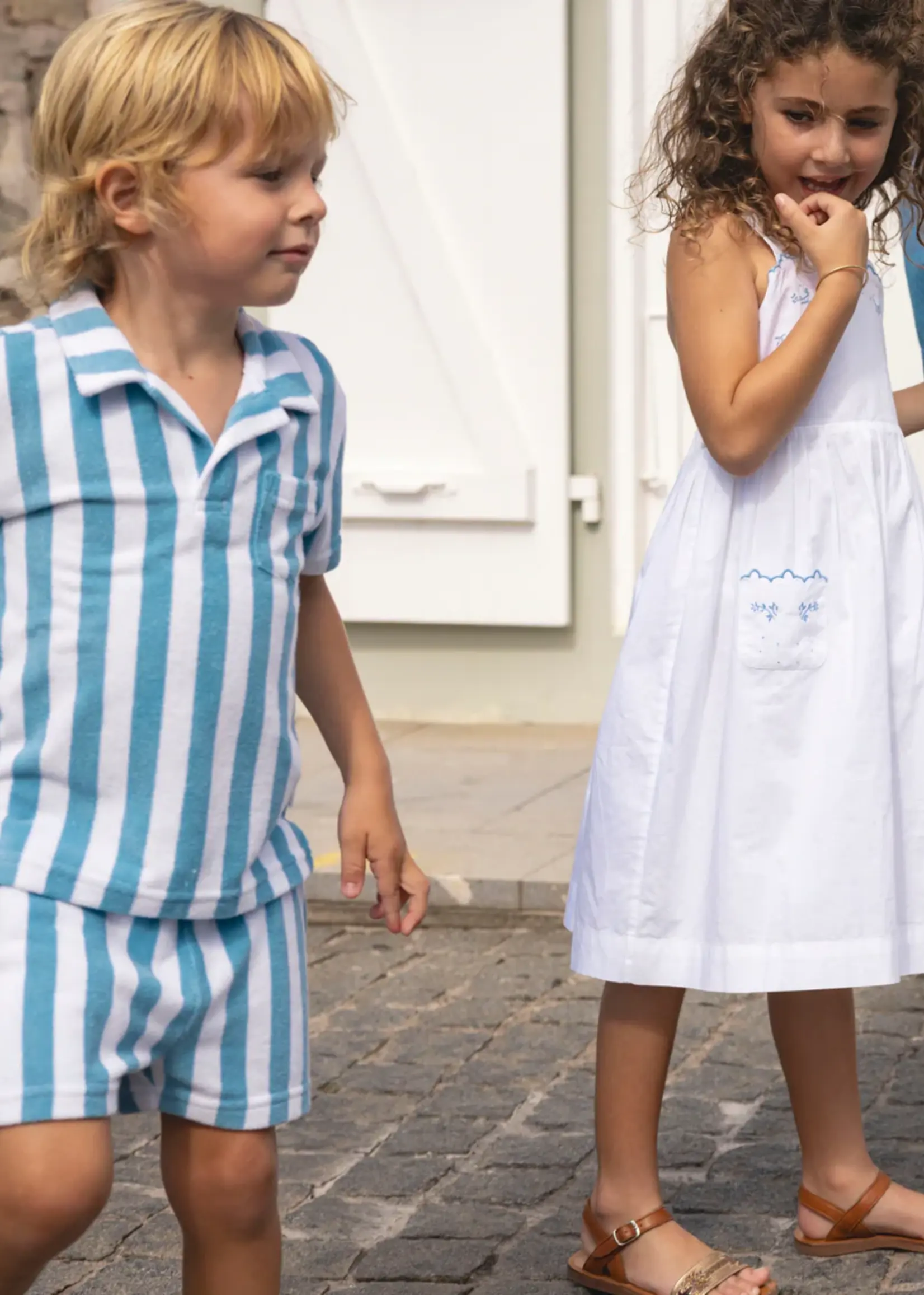 Minnow french terry polo