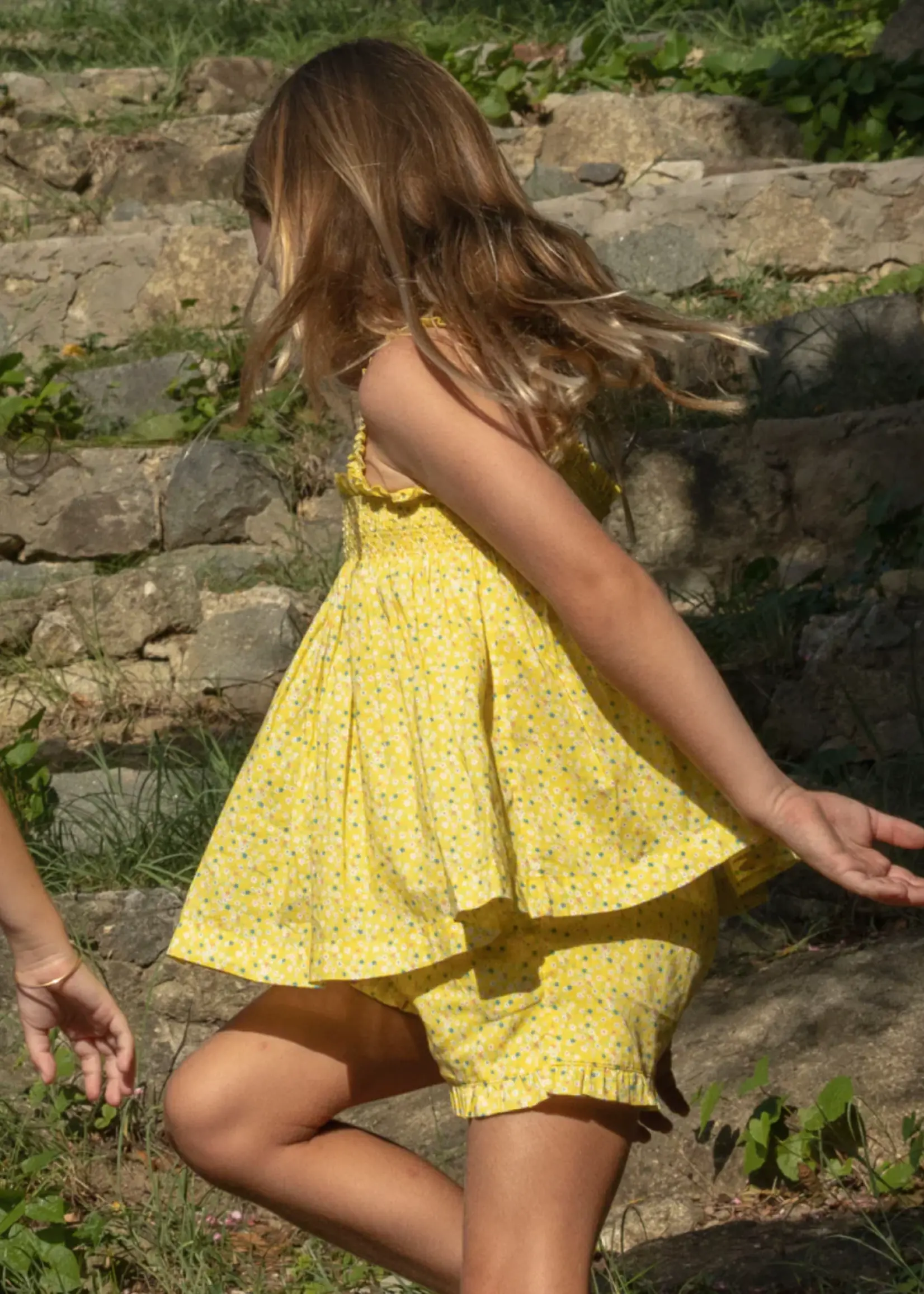 girls top and short set